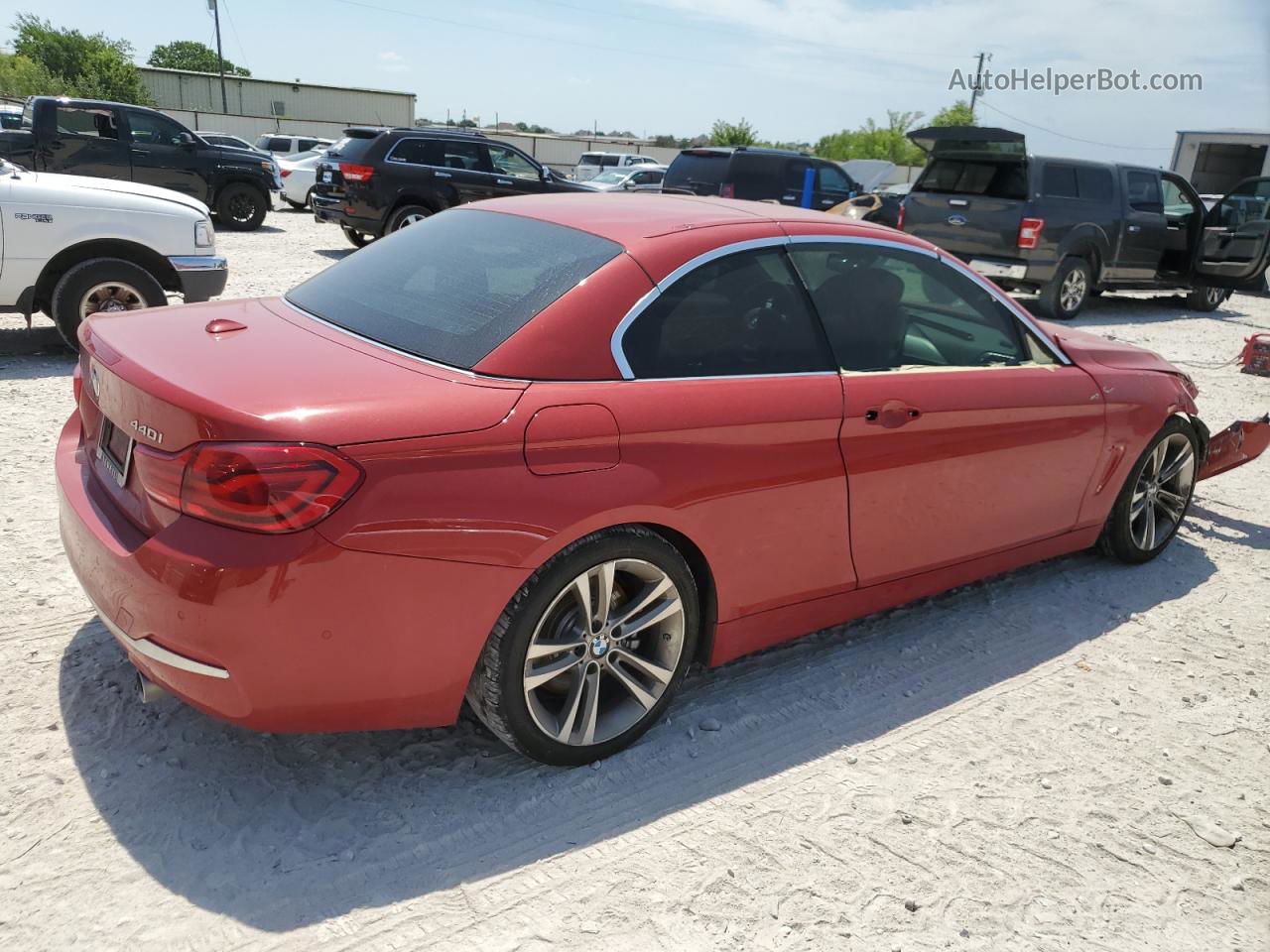 2018 Bmw 440i  Red vin: WBA4Z5C56JEA32872