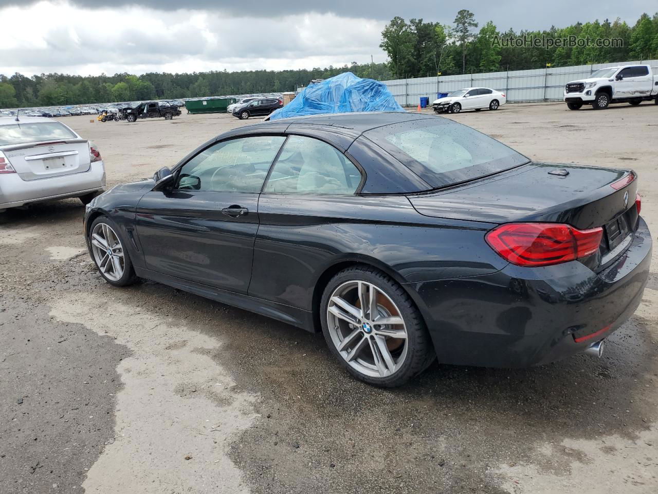 2018 Bmw 440i  Black vin: WBA4Z5C57JEE16353