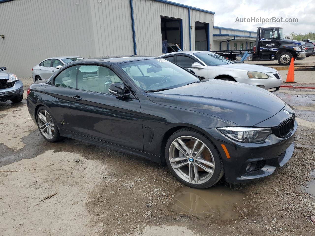 2018 Bmw 440i  Black vin: WBA4Z5C57JEE16353