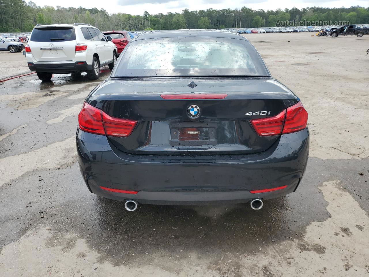 2018 Bmw 440i  Black vin: WBA4Z5C57JEE16353