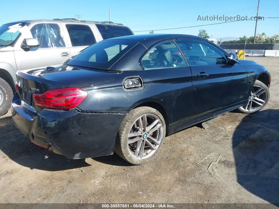 2018 Bmw 440i   Black vin: WBA4Z5C59JEA32672