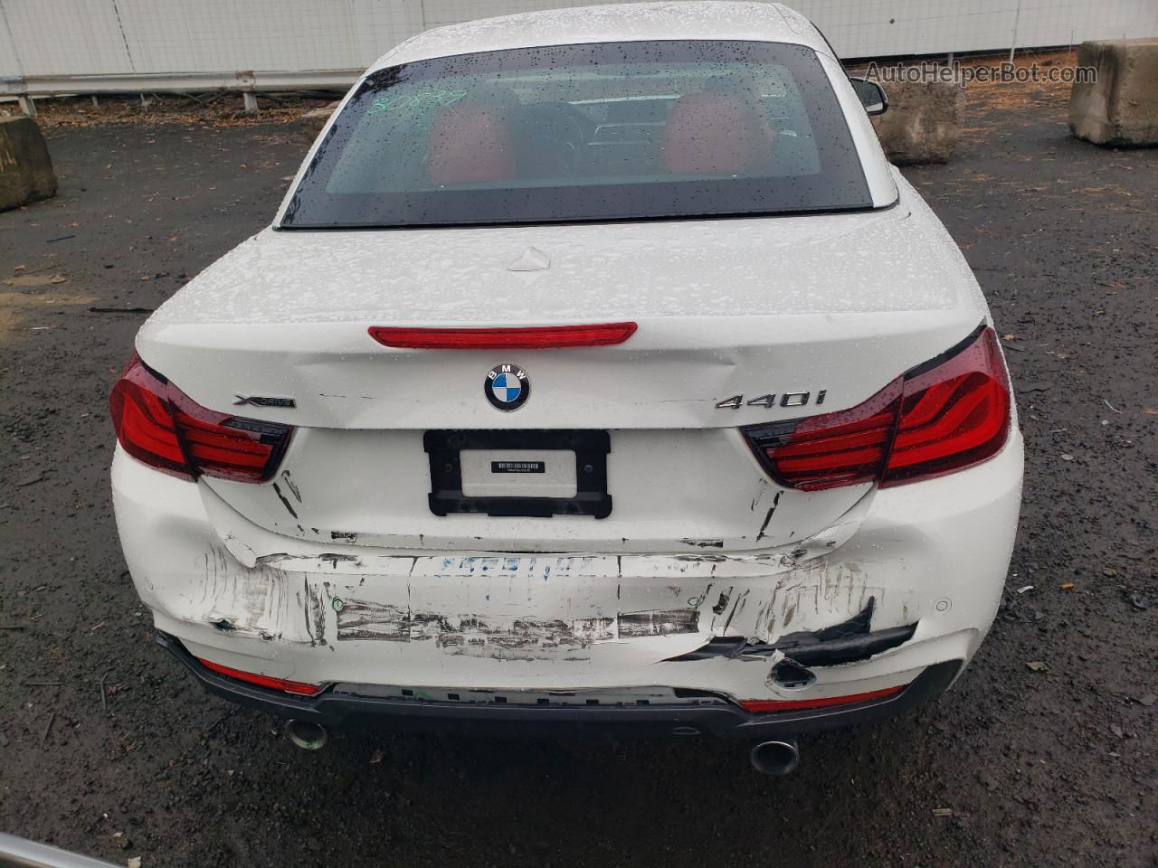 2020 Bmw 440xi  White vin: WBA4Z7C00L5P29793