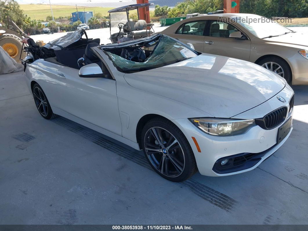 2020 Bmw 4 Series 440i Xdrive White vin: WBA4Z7C02L5N11760