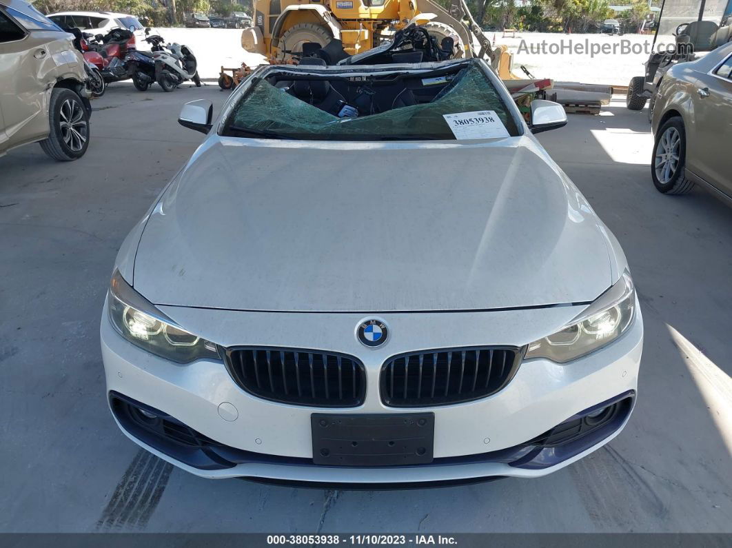 2020 Bmw 4 Series 440i Xdrive White vin: WBA4Z7C02L5N11760