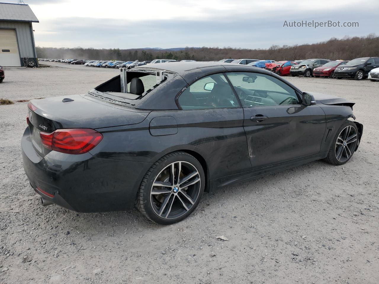 2020 Bmw 440xi  Черный vin: WBA4Z7C02L5P59006