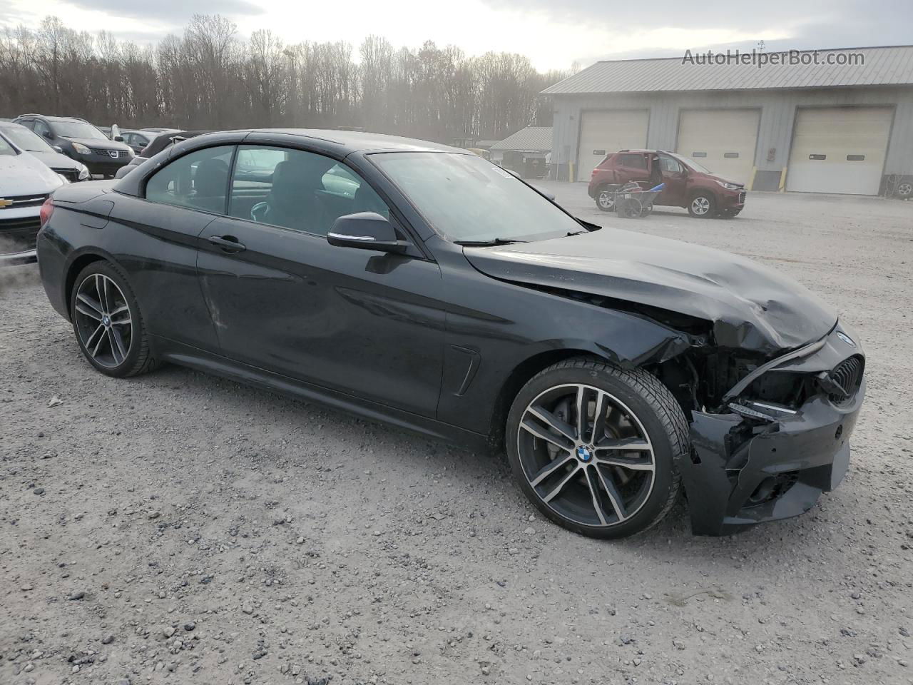 2020 Bmw 440xi  Черный vin: WBA4Z7C02L5P59006