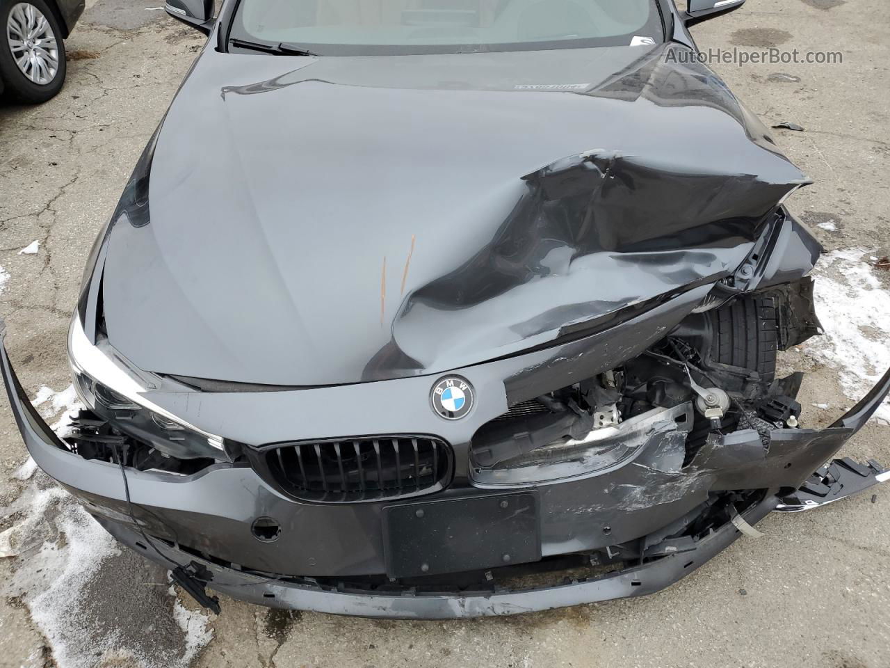 2020 Bmw 440xi  Gray vin: WBA4Z7C03L5N85446