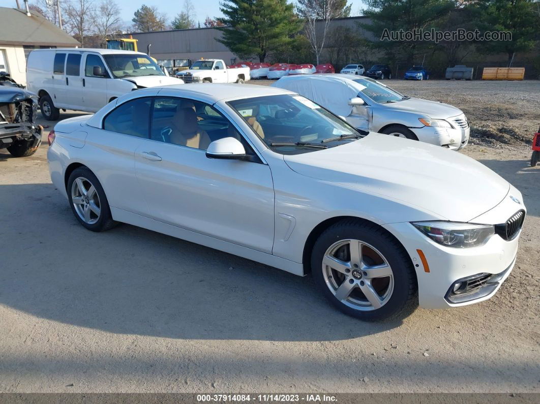 2020 Bmw 4 Series 440i Xdrive White vin: WBA4Z7C04L5R50040