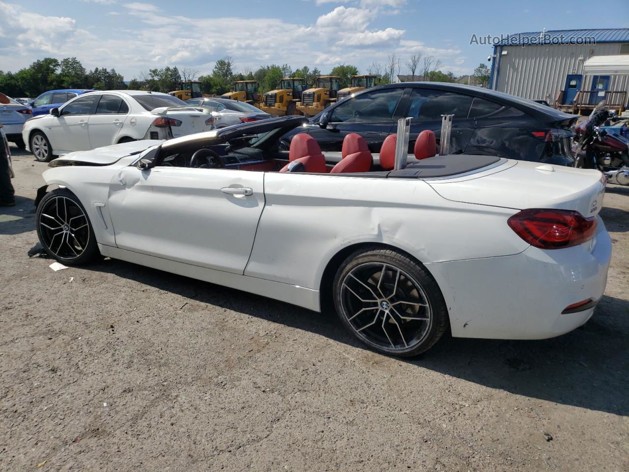 2020 Bmw 440xi  White vin: WBA4Z7C08L5N81036