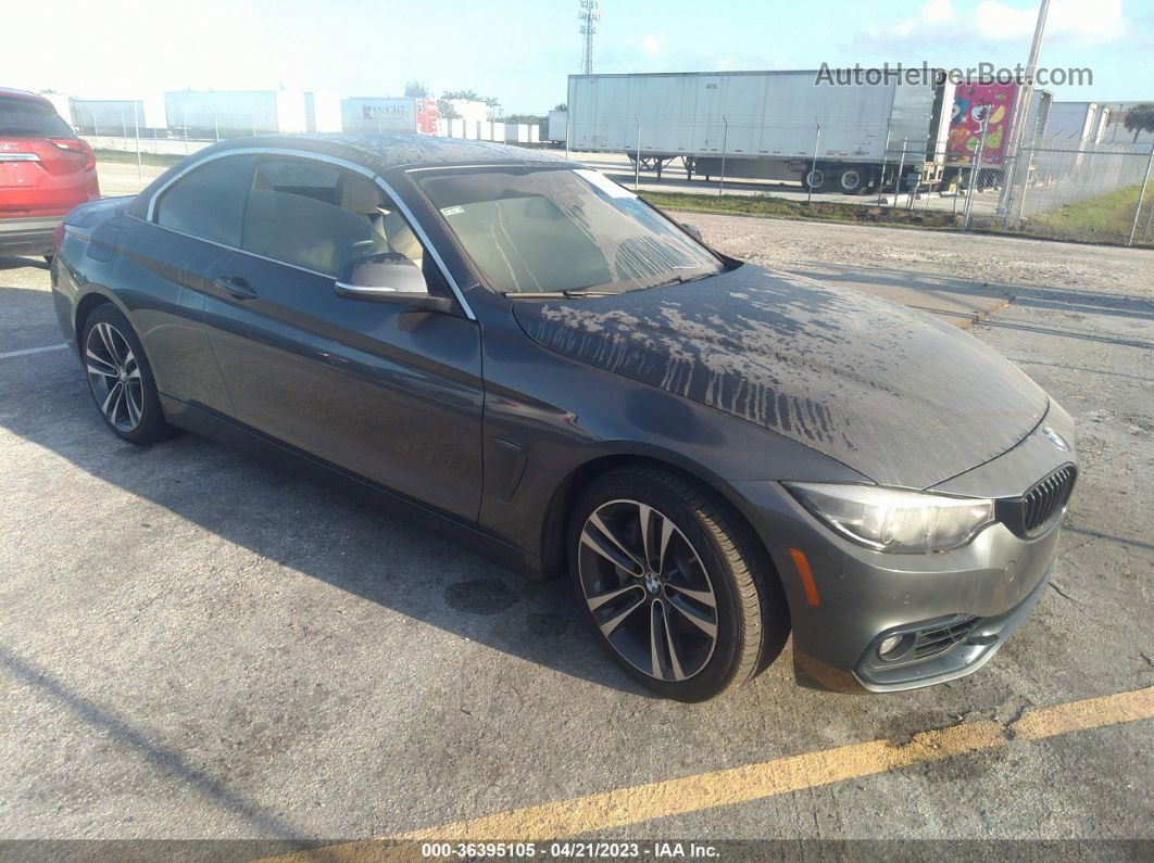 2020 Bmw 4 Series 440i Xdrive Gray vin: WBA4Z7C0XL5P18283