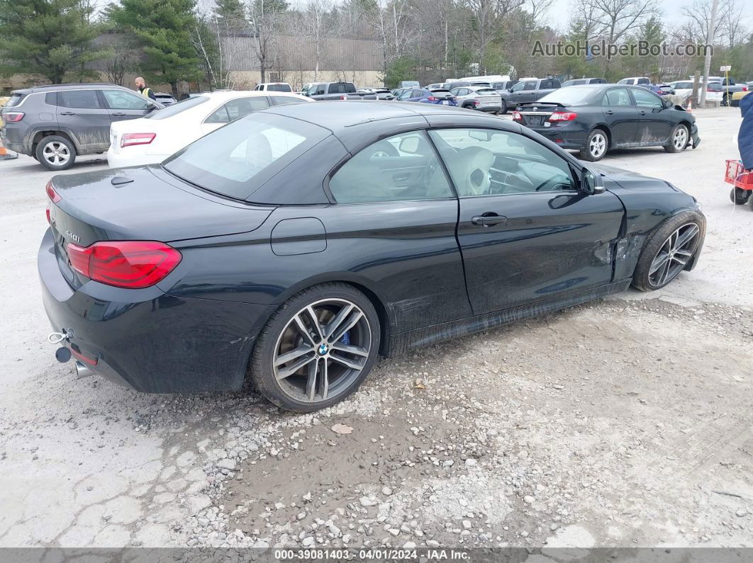 2018 Bmw 440i Xdrive Black vin: WBA4Z7C50JEA33513