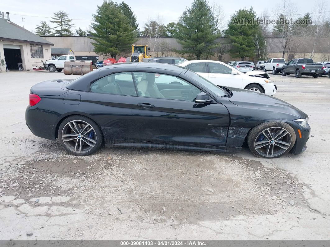 2018 Bmw 440i Xdrive Black vin: WBA4Z7C50JEA33513