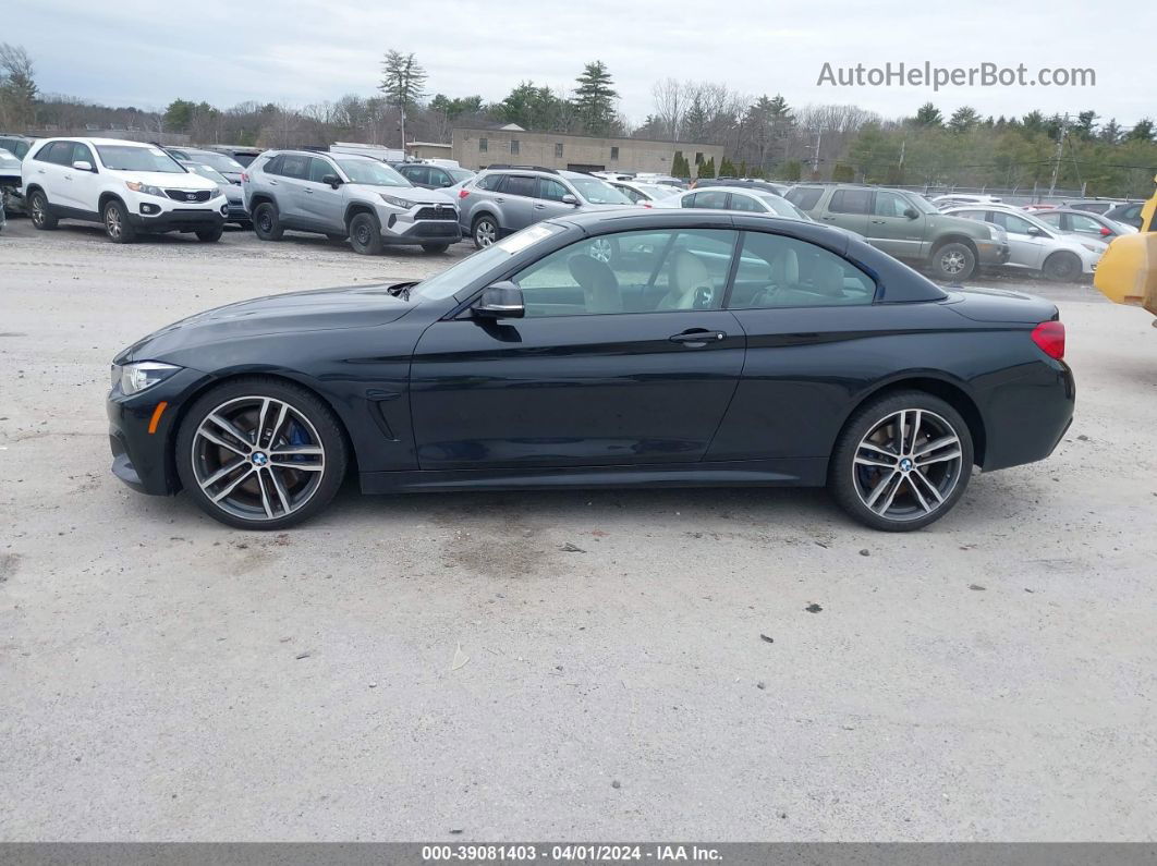 2018 Bmw 440i Xdrive Черный vin: WBA4Z7C50JEA33513