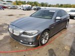 2014 Bmw 528 I Gray vin: WBA5A5C50ED501586