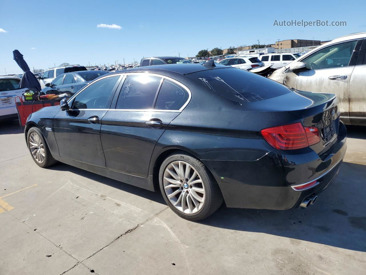 2014 Bmw 528 I Black vin: WBA5A5C50ED504732