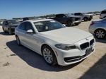 2014 Bmw 528 I White vin: WBA5A5C50ED506335