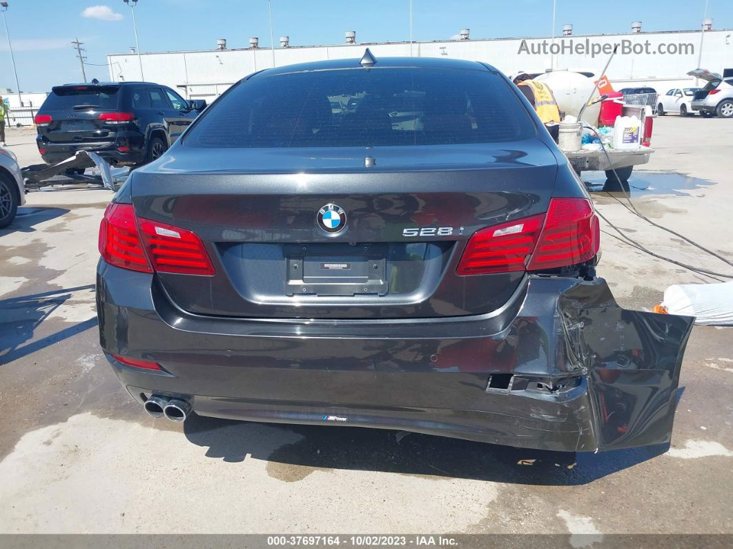 2016 Bmw 528i Gray vin: WBA5A5C50GG348466