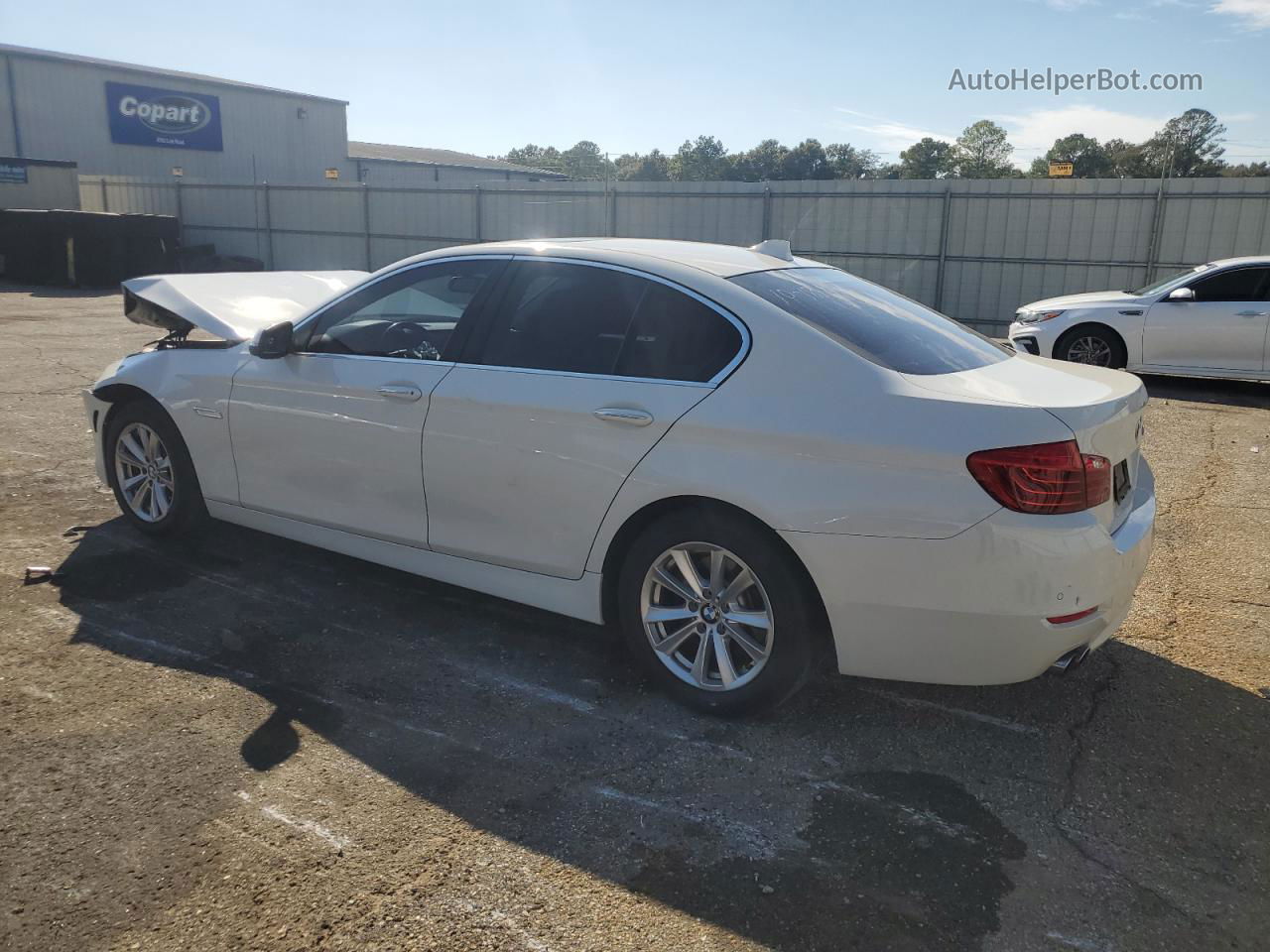 2014 Bmw 528 I White vin: WBA5A5C51ED504917