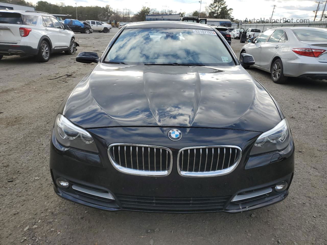 2016 Bmw 528 I Black vin: WBA5A5C51GD528220