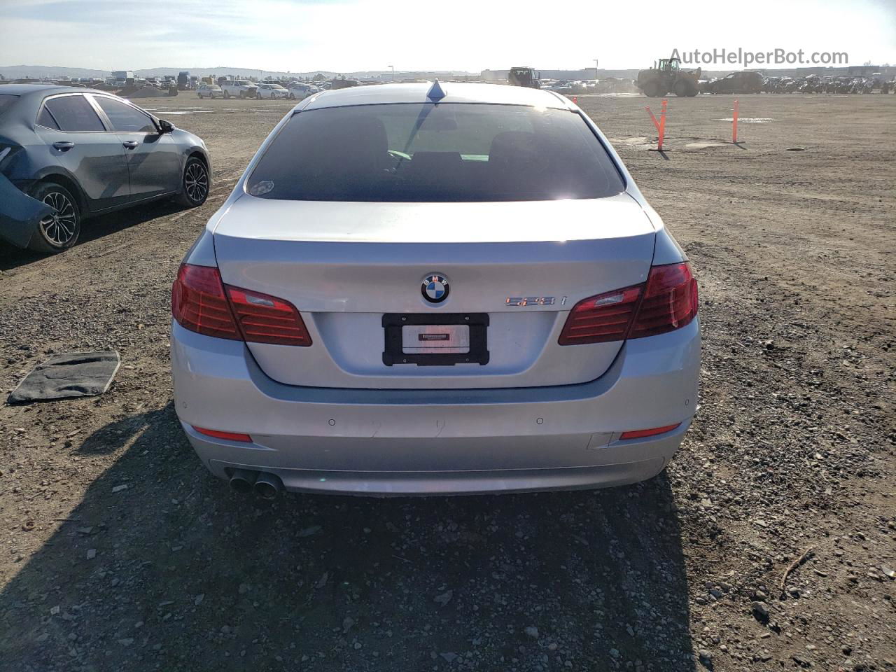 2016 Bmw 528 I Silver vin: WBA5A5C51GG350162