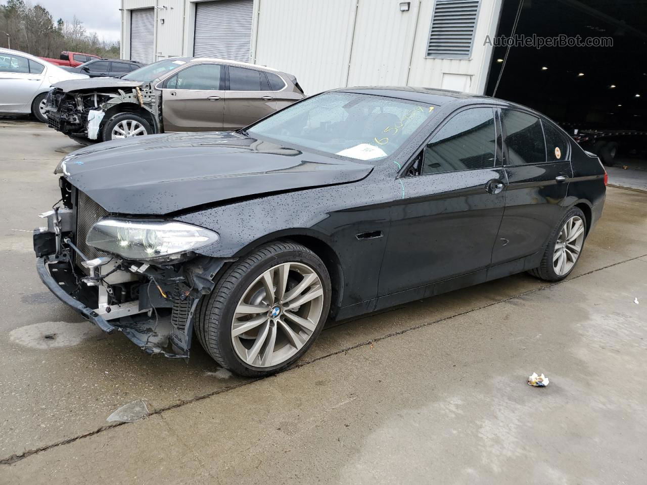 2016 Bmw 528 I Black vin: WBA5A5C51GG354647