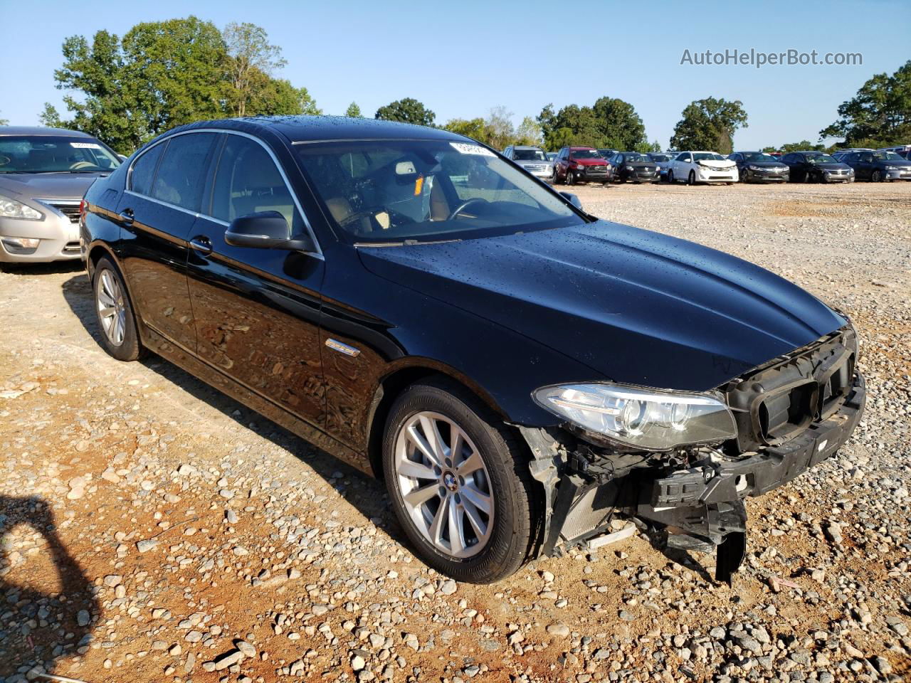 2014 Bmw 528 I Black vin: WBA5A5C52ED020769