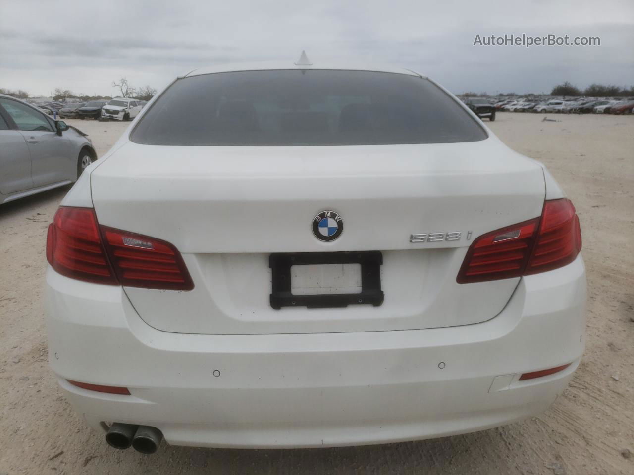 2014 Bmw 528 I Белый vin: WBA5A5C52ED506725