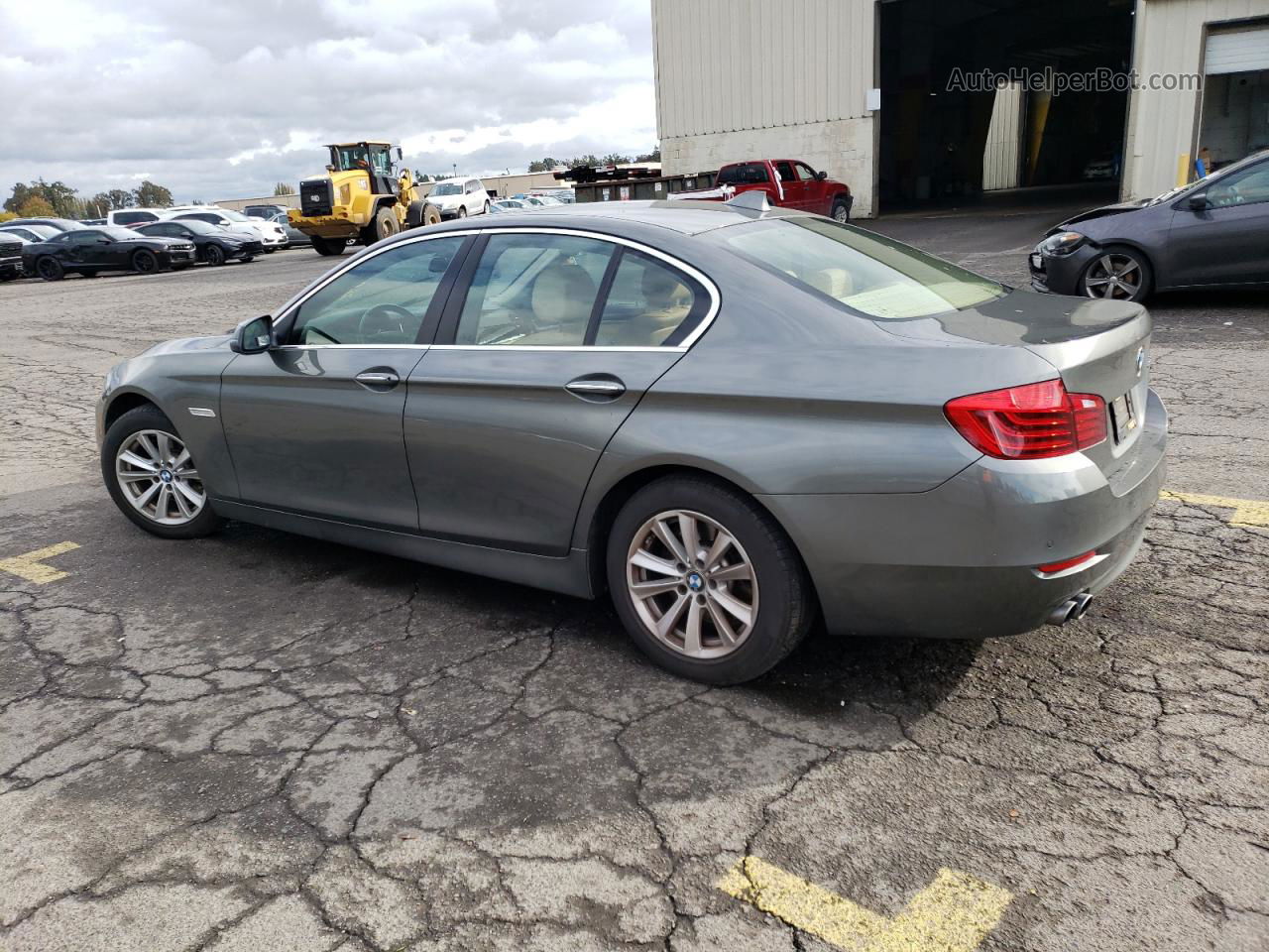 2014 Bmw 528 I Gray vin: WBA5A5C52ED507843