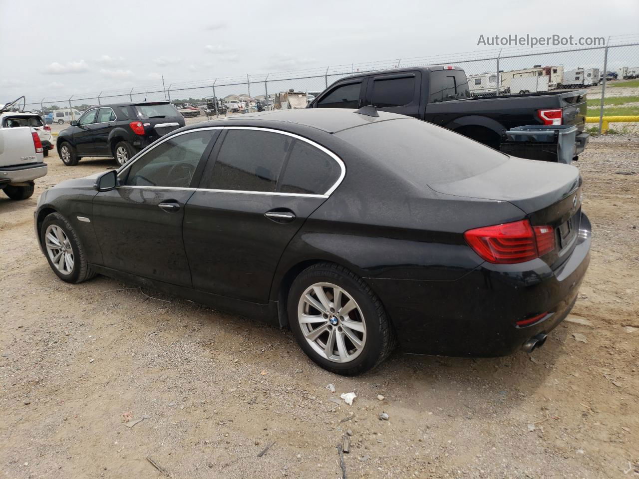 2014 Bmw 528 I Black vin: WBA5A5C52ED508698