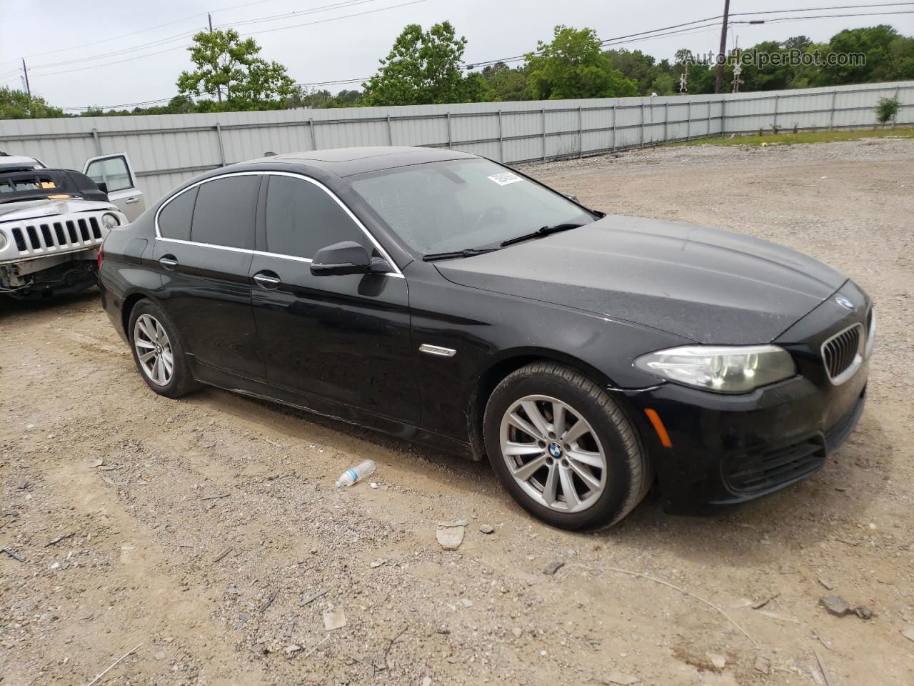 2014 Bmw 528 I Black vin: WBA5A5C52ED508698