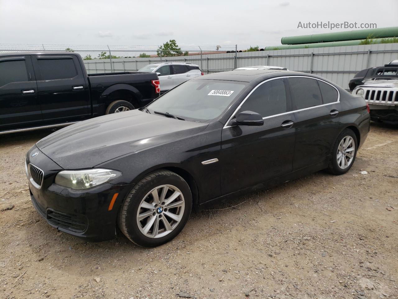 2014 Bmw 528 I Black vin: WBA5A5C52ED508698