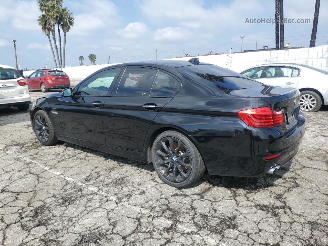 2016 Bmw 528 I Black vin: WBA5A5C52GD529988