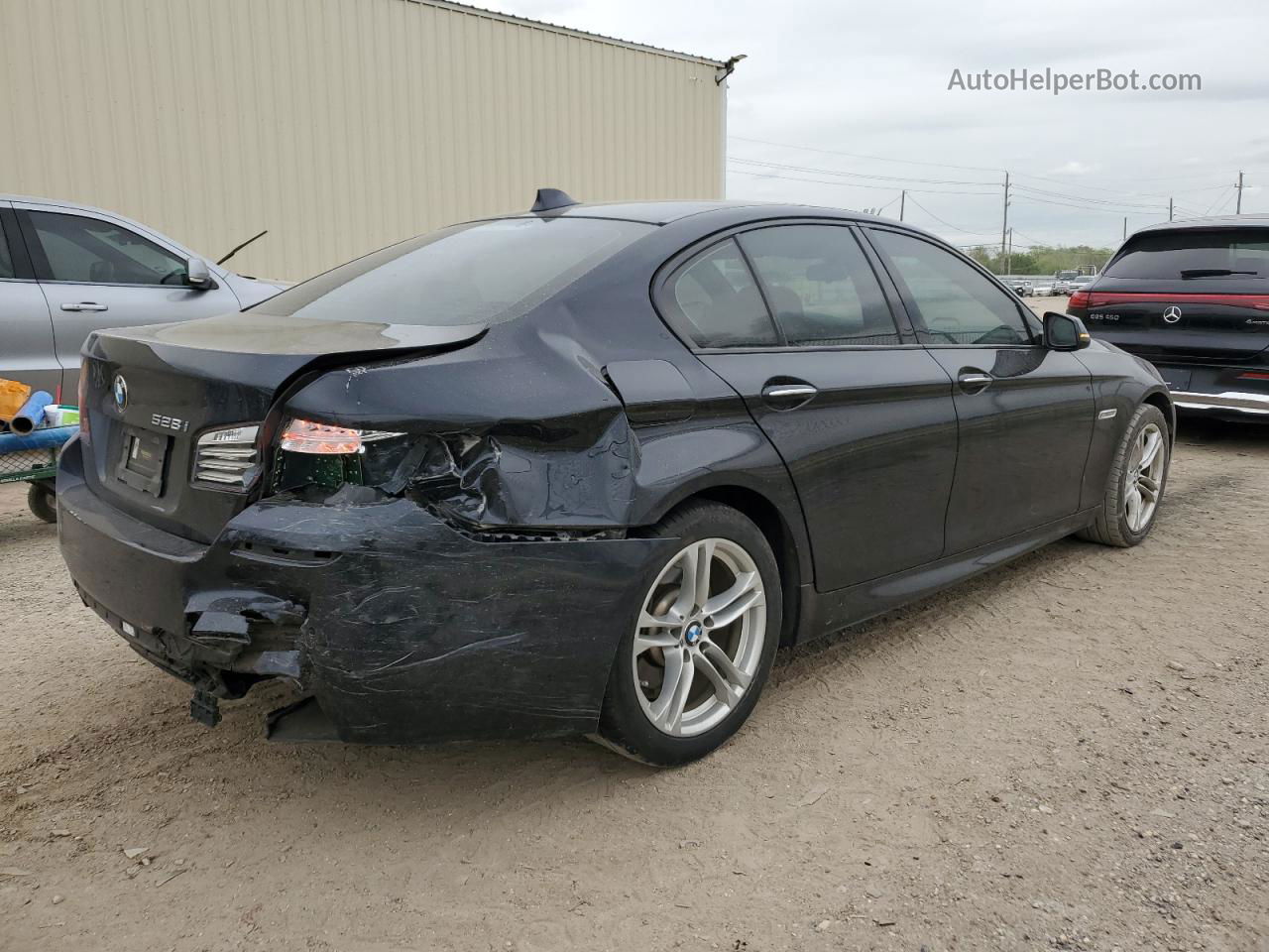 2016 Bmw 528 I Gray vin: WBA5A5C52GG347688