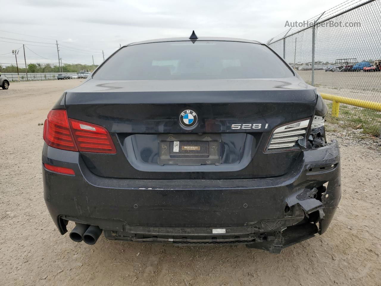 2016 Bmw 528 I Gray vin: WBA5A5C52GG347688