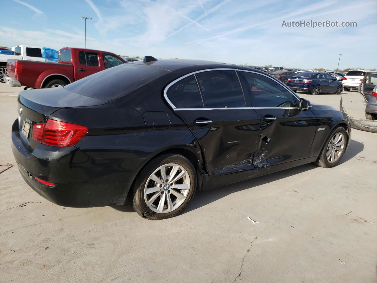 2016 Bmw 528 I Black vin: WBA5A5C52GG348291