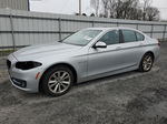 2016 Bmw 528 I Silver vin: WBA5A5C52GG352373