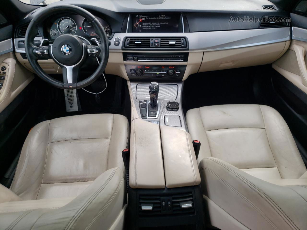 2016 Bmw 528 I Черный vin: WBA5A5C52GG352518