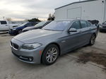 2016 Bmw 528 I Gray vin: WBA5A5C53GG347134