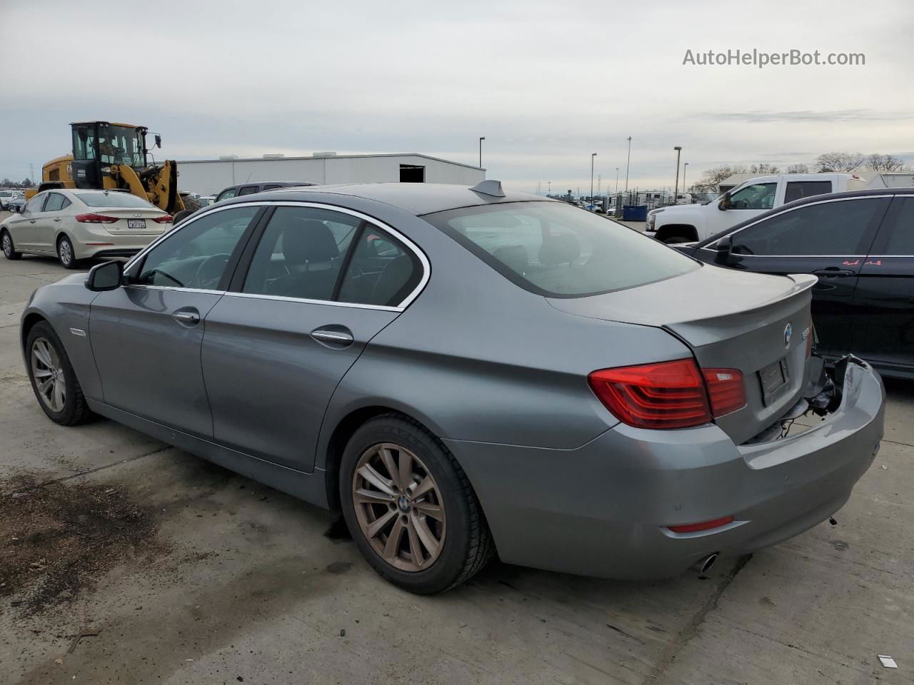 2016 Bmw 528 I Gray vin: WBA5A5C53GG347134