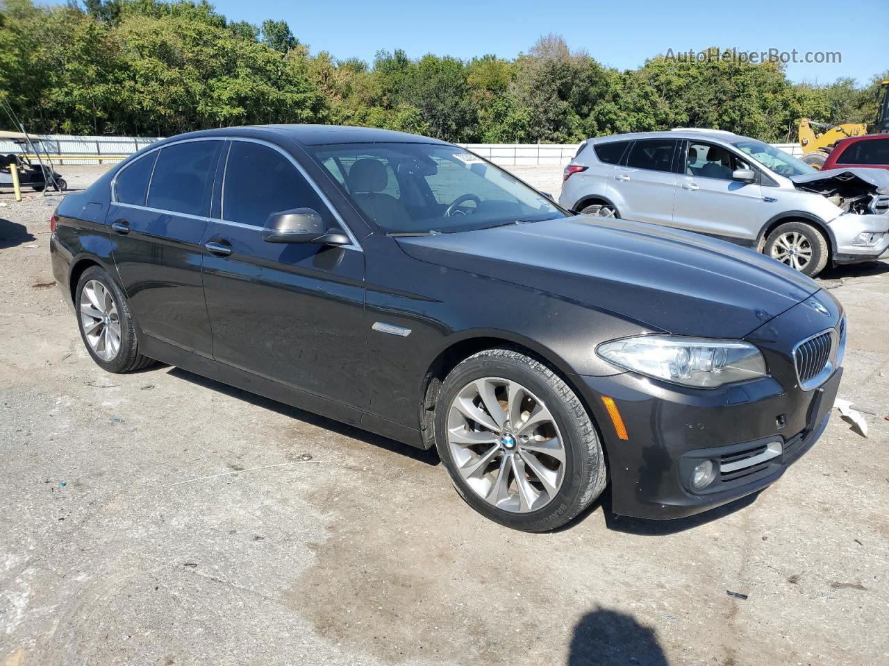 2016 Bmw 528 I Black vin: WBA5A5C53GG348980