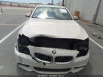 2016 Bmw 5 Series 528i White vin: WBA5A5C53GG349434