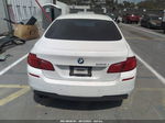 2016 Bmw 5 Series 528i White vin: WBA5A5C53GG349434