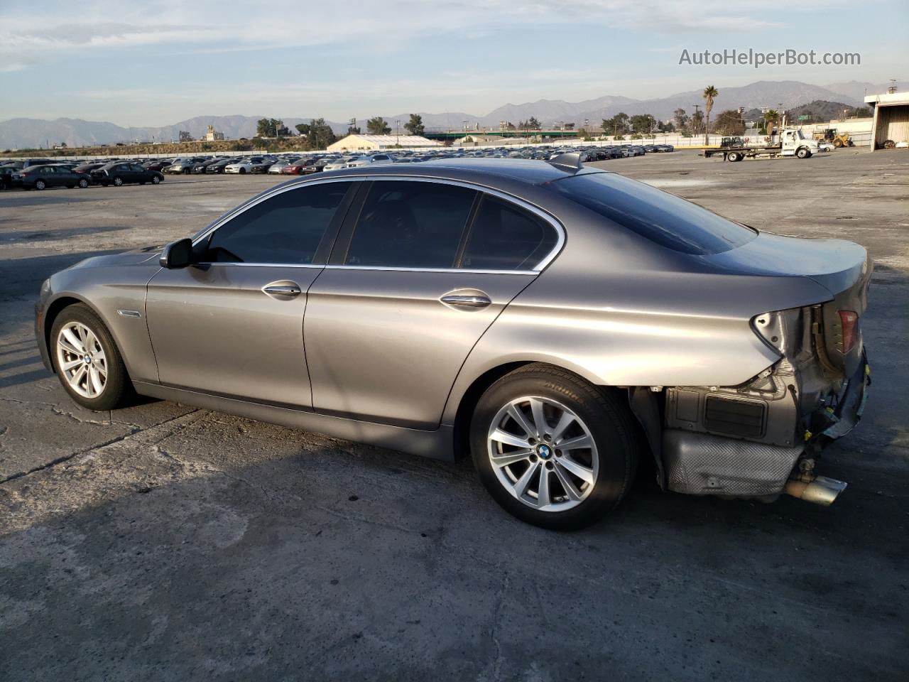 2016 Bmw 528 I Gray vin: WBA5A5C53GG349496