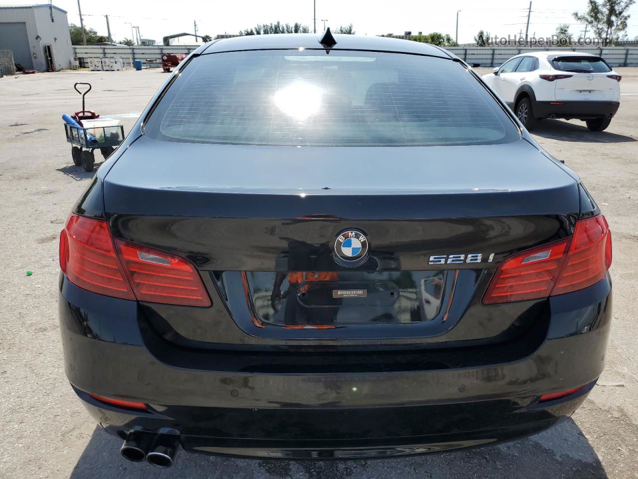 2014 Bmw 528 I Black vin: WBA5A5C54ED501235