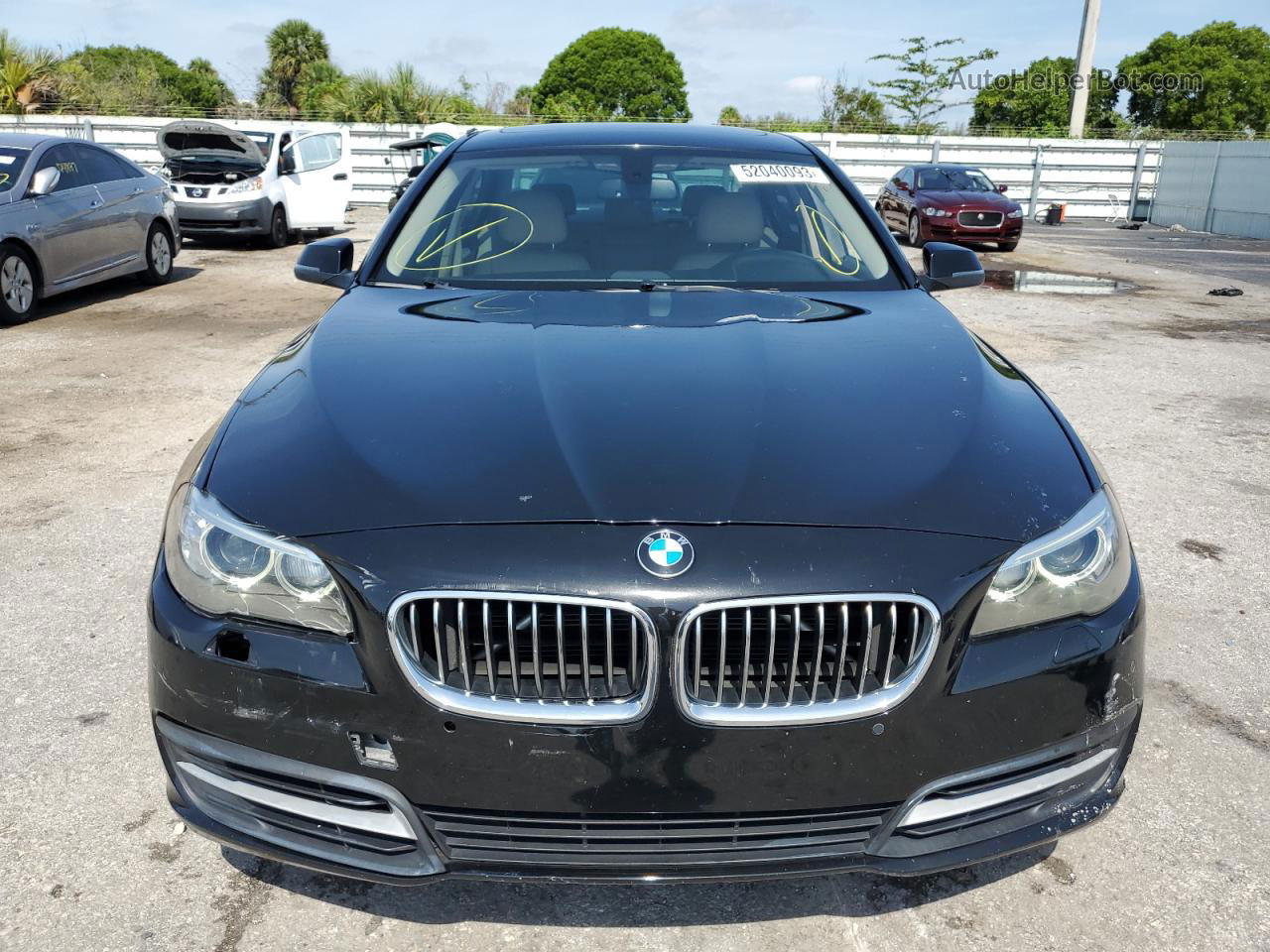 2014 Bmw 528 I Black vin: WBA5A5C54ED501235