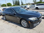 2014 Bmw 528 I Black vin: WBA5A5C54ED501235