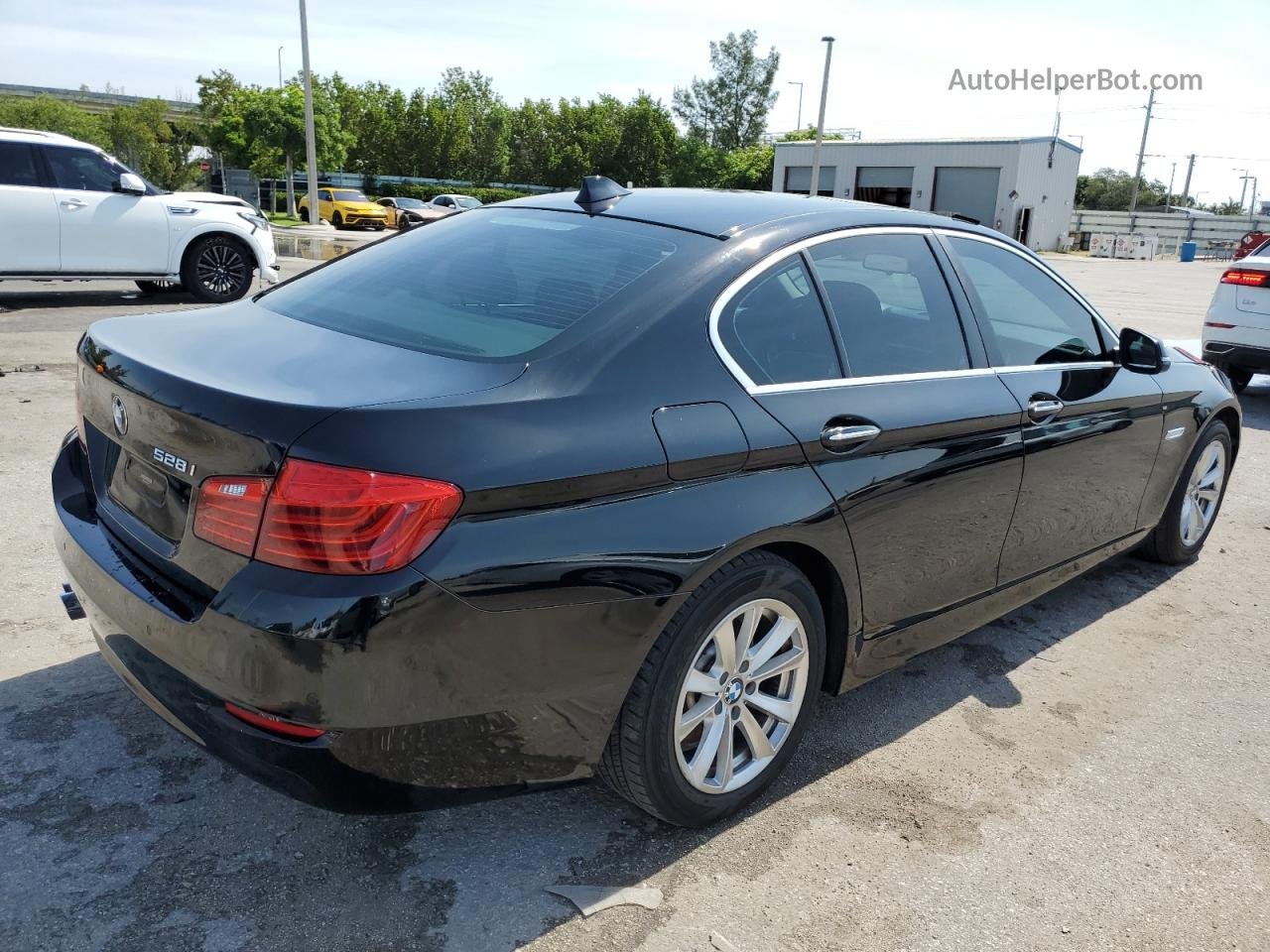 2014 Bmw 528 I Black vin: WBA5A5C54ED501235