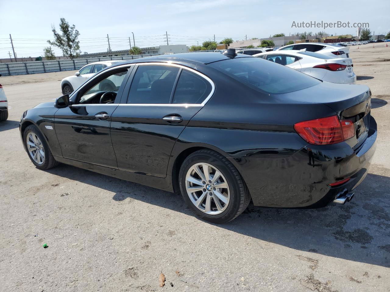 2014 Bmw 528 I Black vin: WBA5A5C54ED501235