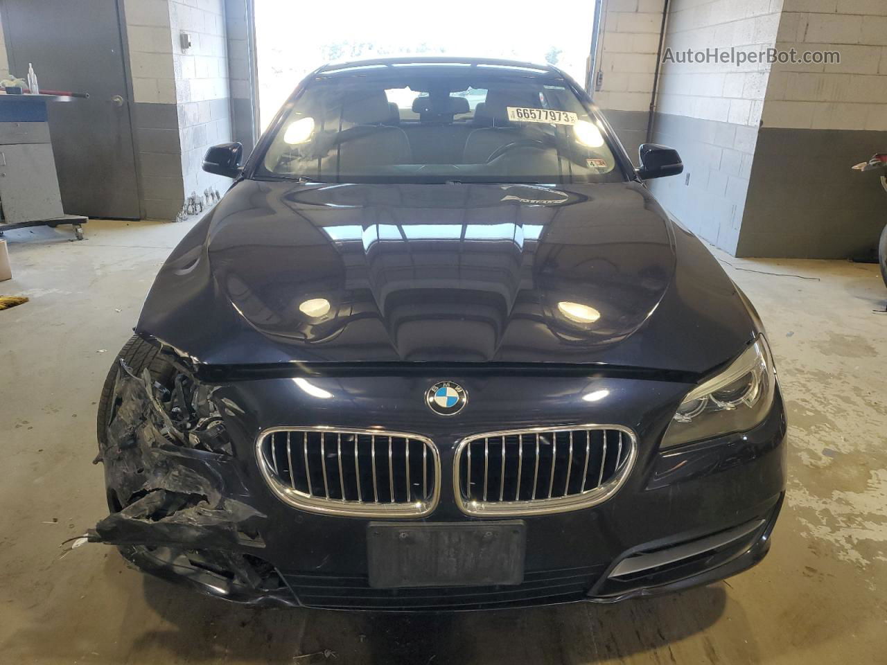 2014 Bmw 528 I Синий vin: WBA5A5C54ED509044