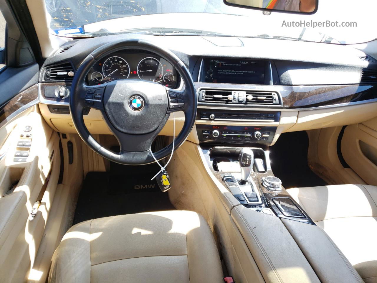 2014 Bmw 528 I Угольный vin: WBA5A5C54ED510176